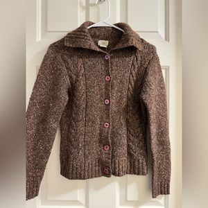 L.L bean cardigan